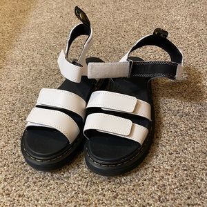Doc Marten White Klaire sandals